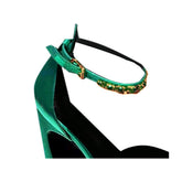 Ankle Strap Block Heel Platform Sandals